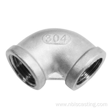 Steel elbow Sanitary press Pipe Fitting Reducer 90 Degree Elbow
